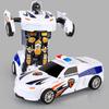 2 In 1 One-key Deformation Car Toys Automatic Transform Robot Plastic Model Collision Transforming Funny Diecasts Toy Kids Gifts