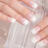 Wearable Gels Nails Wraps Cured Gels Nails Stickers French Styles Gels Nails Strips Nails Art Decortions for Party