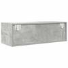 TV Cabinet Concrete Grey 80 x 31 x 25.5 cm Particleboard
