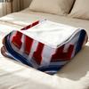National Football League Print Flannel Blanket, High quality Comfortable for All Seasons, Home Decor, Warmth and Comfort, Perfect for Christmas Gifts