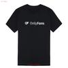 Only Fans Black New Logo T Shirt Size XL Vintage Washed Stretched Stylish Top For Everyday Wear Streetwear Casual Unisex Soft