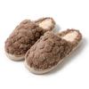 Cotton slippers women's winter home indoor velvet warm non-slip soft bottom trend outdoor wear couple cotton slippers men