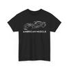 American Muscle Sports Car Unisex Heavy Cotton TShirt
