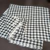 Used Atelier De Conges Payes Large Gingham Check Shawl