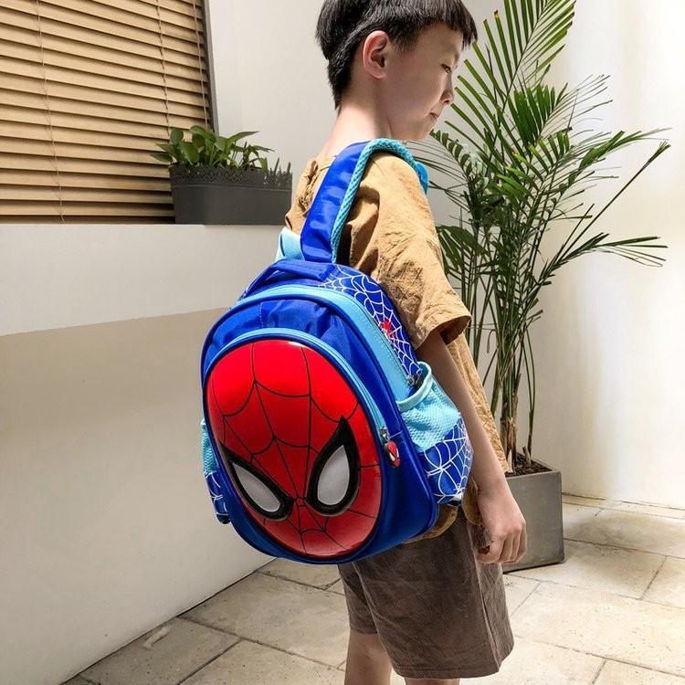 Uroczy plecak Eva z postaciami z kreskówki Spiderman dla chłopców, o lekkiej konstrukcji