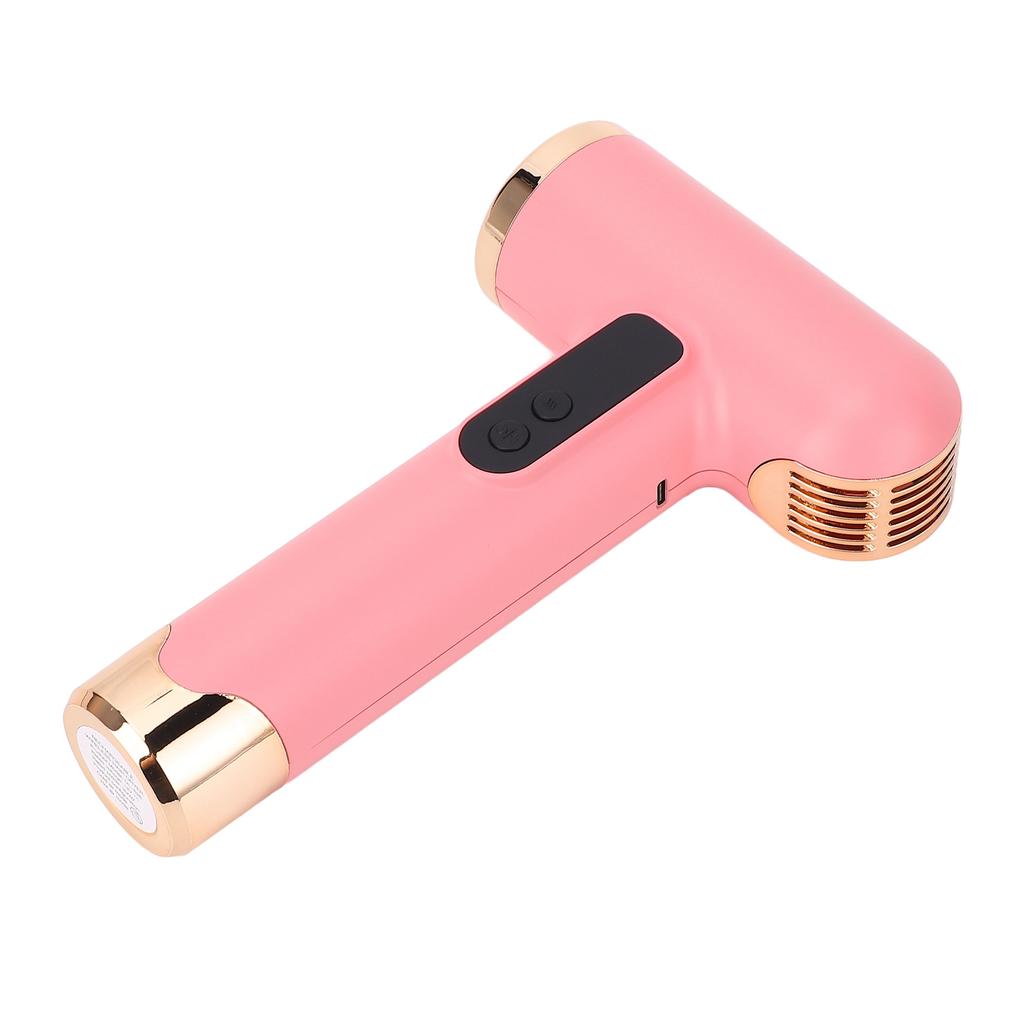Cordless Hair Dryer 100000RPM 15000mAh USB Rechargeable Powerful 200W Fast Drying Blow Dryer with Nozzle for Home Travel