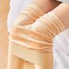 Autumn/Winter Nude Velvet Thick Women's Slimming Leggings with Hip-lift and Nylon Pantyhose.