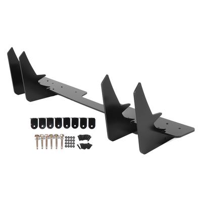 Heckstoßstangenlippe Spoiler Glänzend Schwarz Sportlicher Look Hecklippe Bodykit Spoiler Diffusor für WRX STI