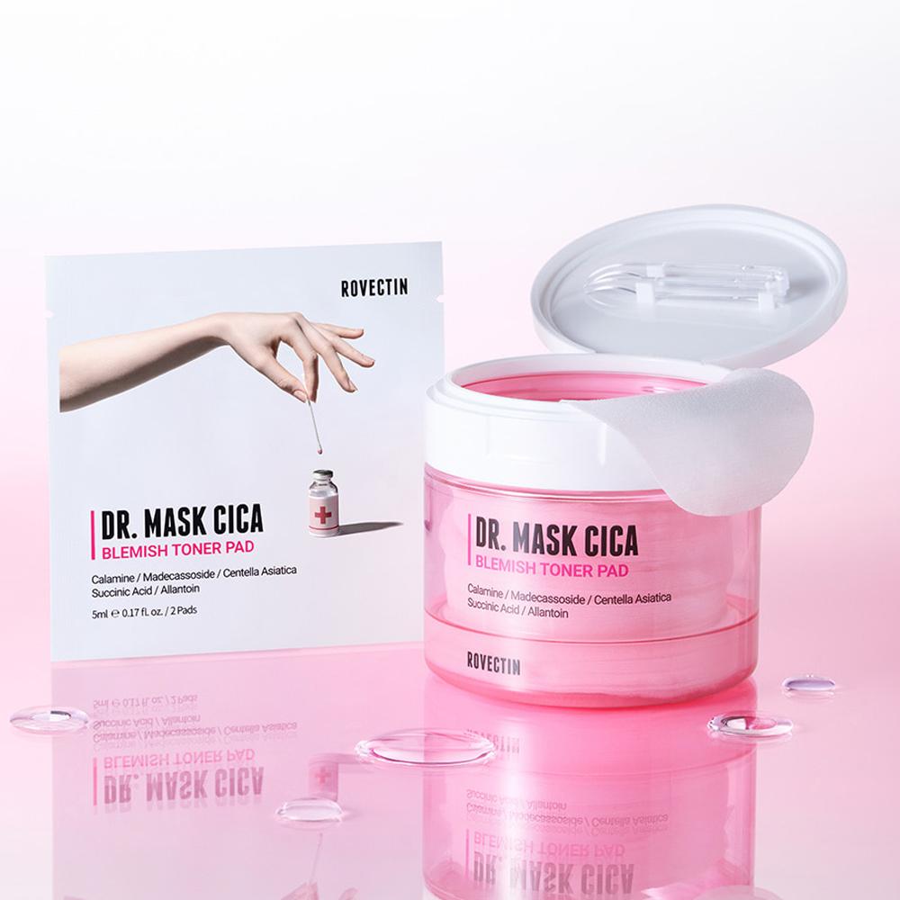 [ROVECTIN] Dr.Mask Cica Blemish Toner Pad 160ml 60EA