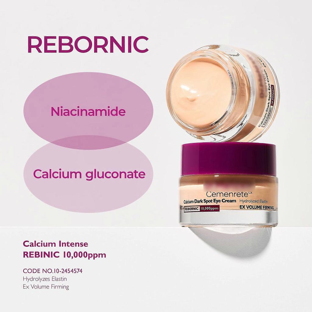 Cemenrete Calcium Dunkle Flecken Augen Gel 15g Beruhigendes Feuchtigkeitsspendendes Augen Anti-Aging Hautpflege-Sets