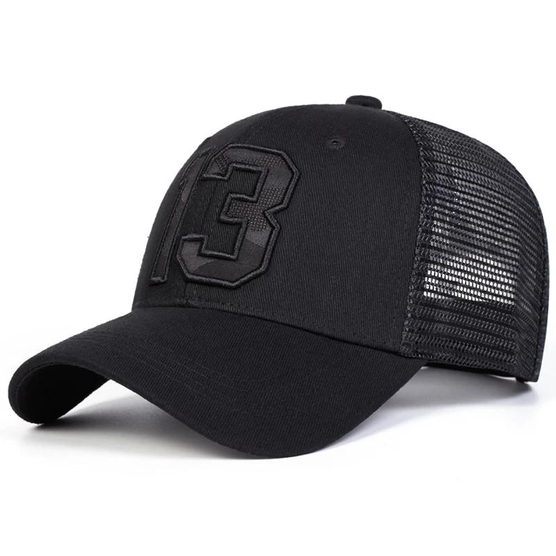 Unisex 13 Cloth Embroidery Embroidery Baseball Net Caps Spring Summer Outdoor Adjustable Casual Hats Sunscreen Hat Sports Cap