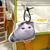 Gatinho Alemão Pingente Ativado por Voz Berlim Voz Gato Miau Miau Boneca Vocal Chaveiro Pingente de Bolsas Acessórios DIY