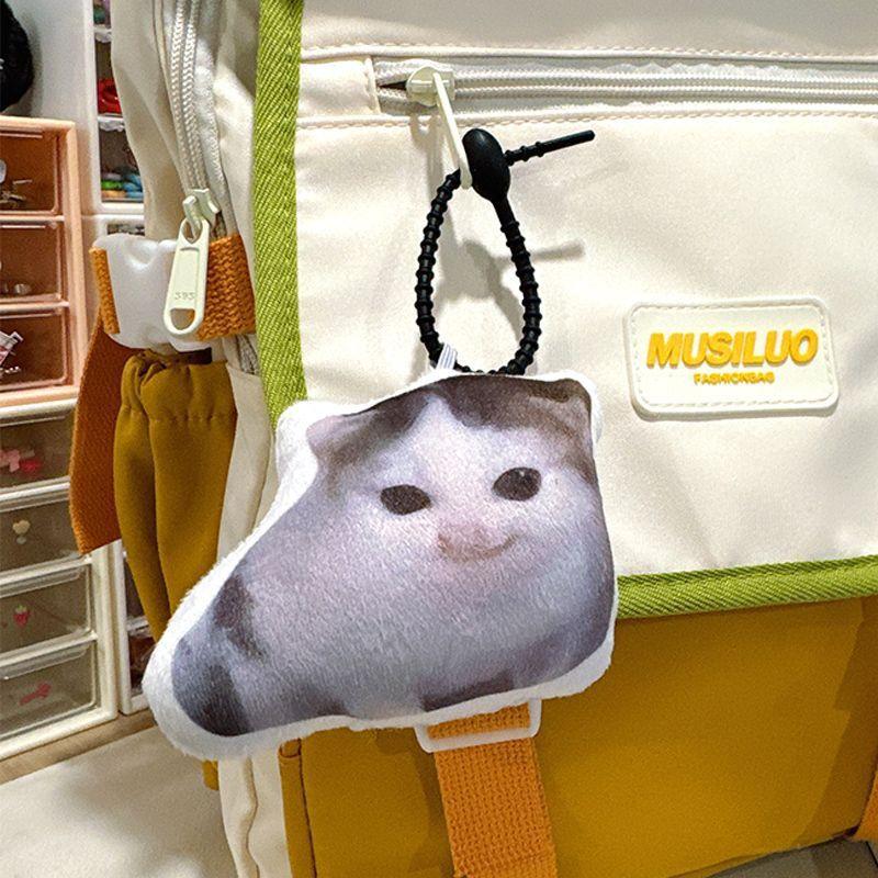 Gatinho Alemão Pingente Ativado por Voz Berlim Voz Gato Miau Miau Boneca Vocal Chaveiro Pingente de Bolsas Acessórios DIY