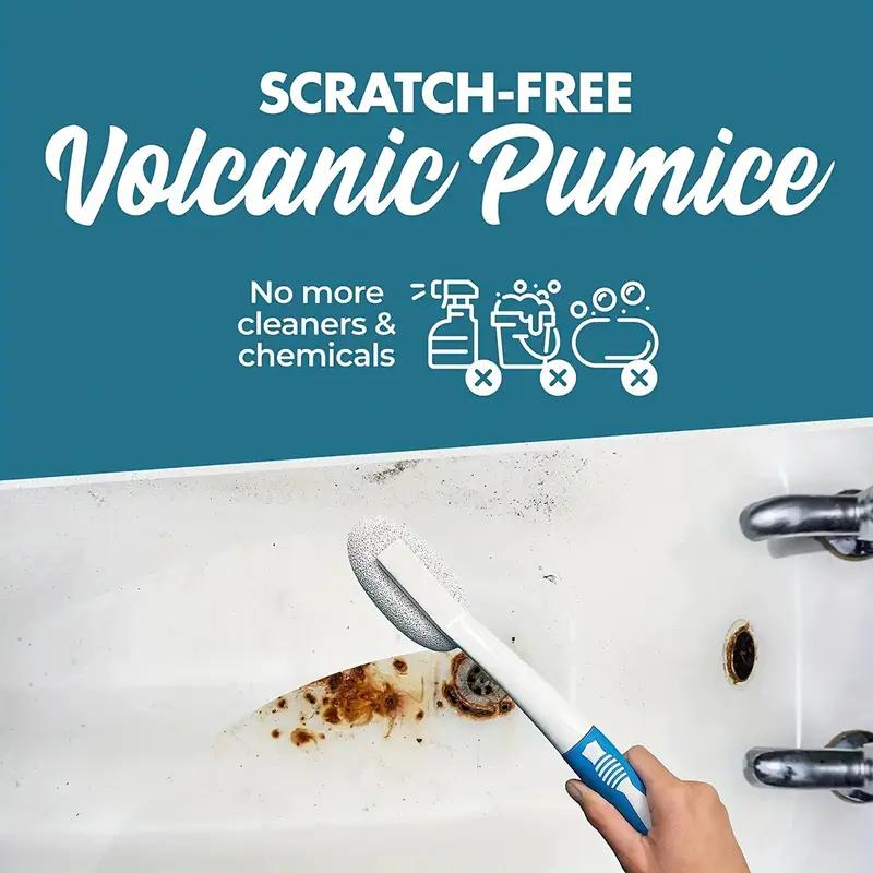 1pcs Pumice Cleaning Stone with Handle Toilet Bowl Cleaner Seat Toilet Stain Removal Pumice Stone Brush Household Accessories