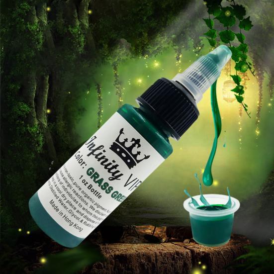 Tattoo Eyebrow Ink Durable DIY Colorful Water Based Tattoo Pigment for Makeup