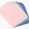 Silicone Pad Non-deformable Protective Solid Color Useful Hair Flat Iron Heat Insulation Mat Salon Use
