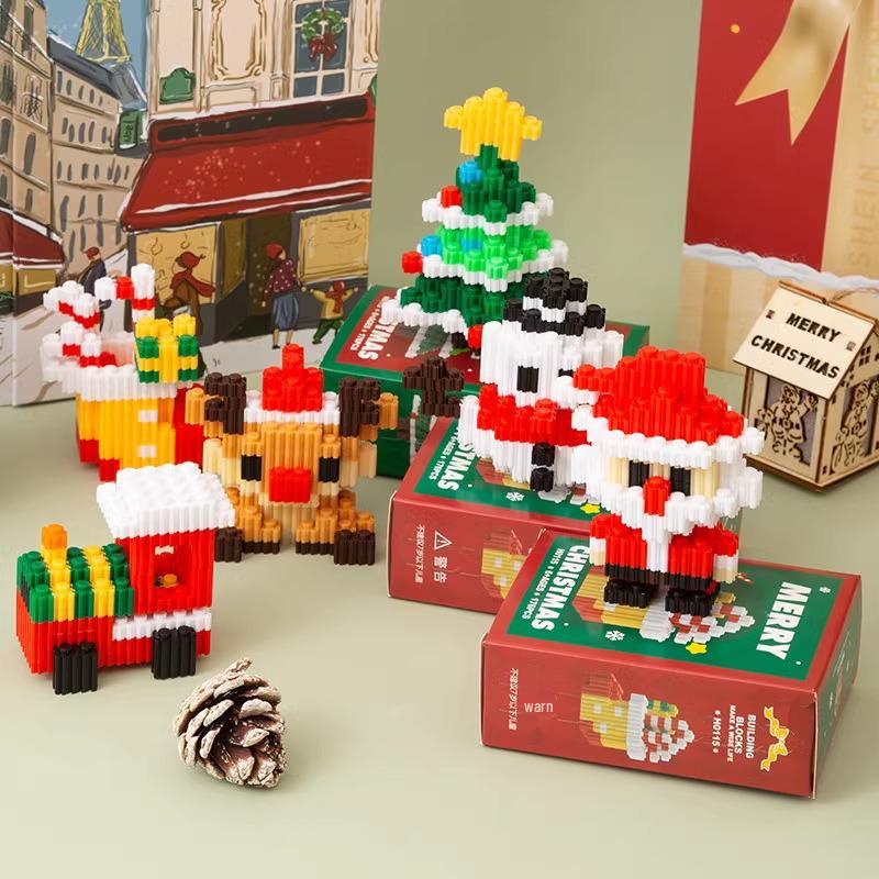 Creative Educational Building Blocks - Christmas Gifts & Ornaments for Kids