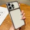 Luxury Transparent Electroplated Phone Case For 17 Pro Max 16 15 14 Plus 13 12 11 16E 17E 17 Soft Shockproof Bumper Cover