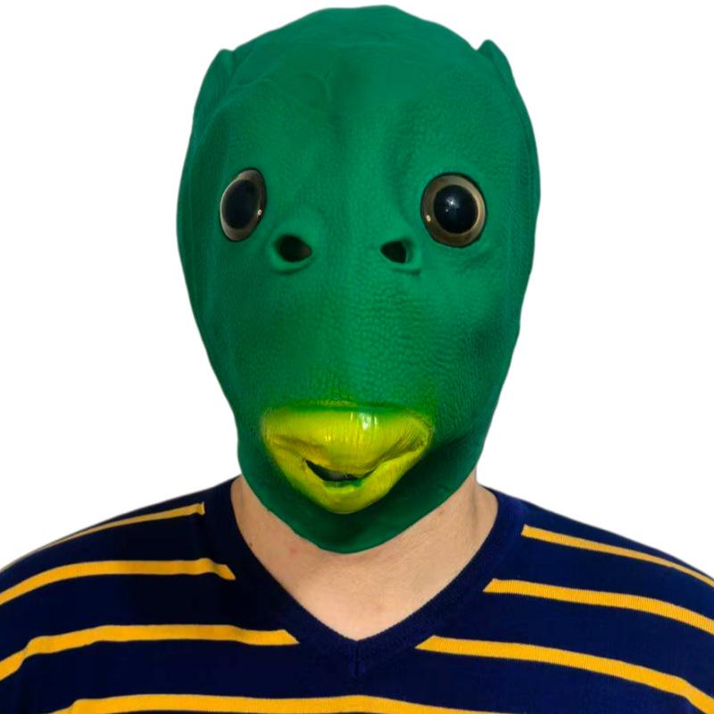 Zodiac Animal Masks: Horse, Fish, Gorilla Cosplay Headwear for Kids' Halloween Performance