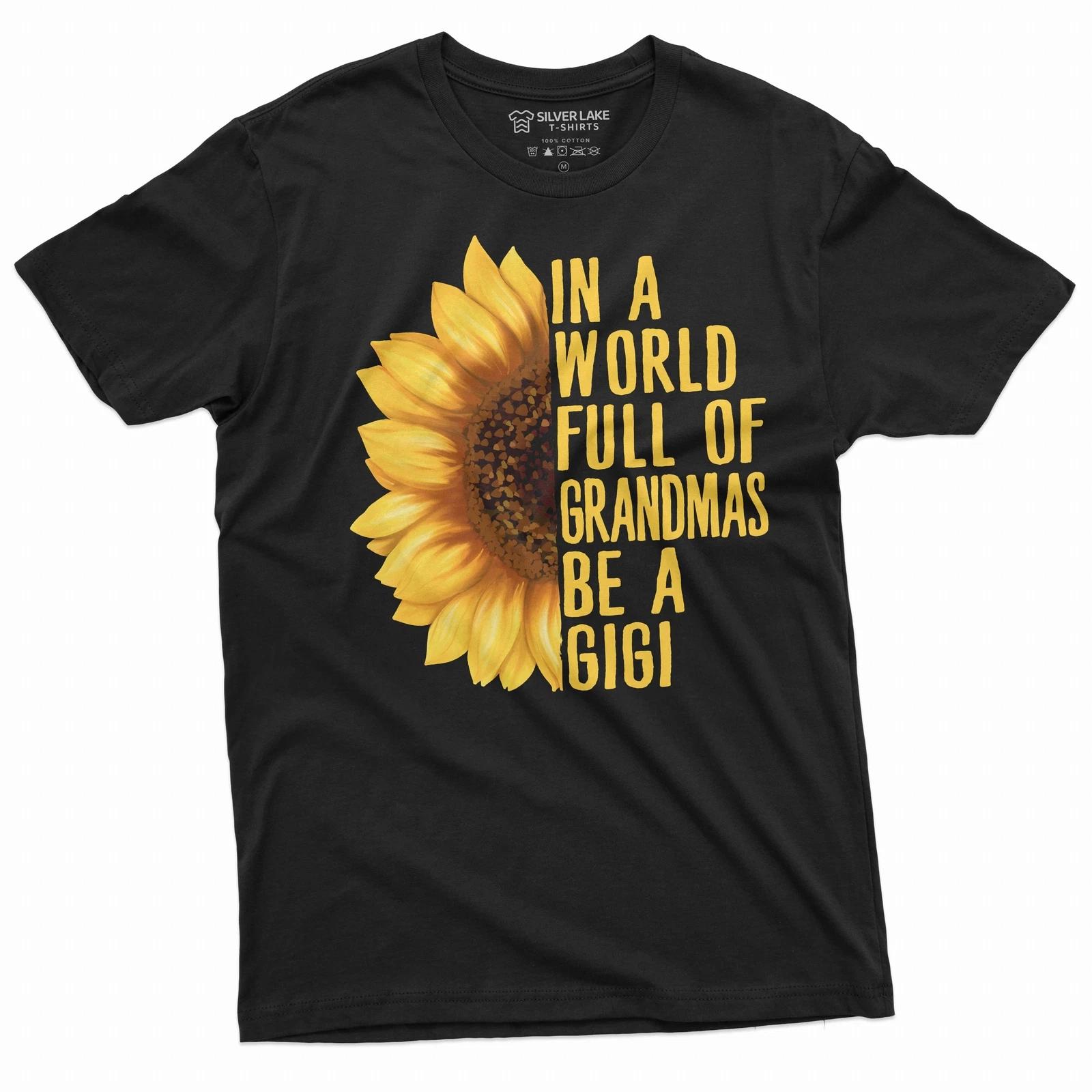 Grandmother Gigi Tshirt Grandma gift Nana Birthday funny Womens Unisex tee shirt XXL