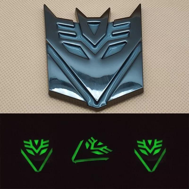 

3D Metal Black Transformers Decepticon Car Emblem Racing SUV Coupe Badge for Car Truck Suv Motorcycle Etc.