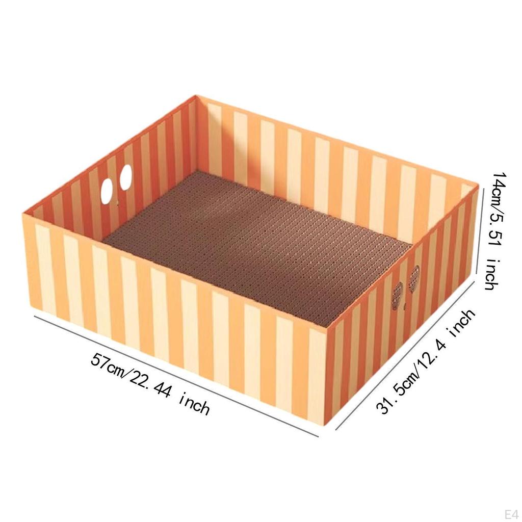 Cat Cardboard House Pet Scratching Pad Box Indoor