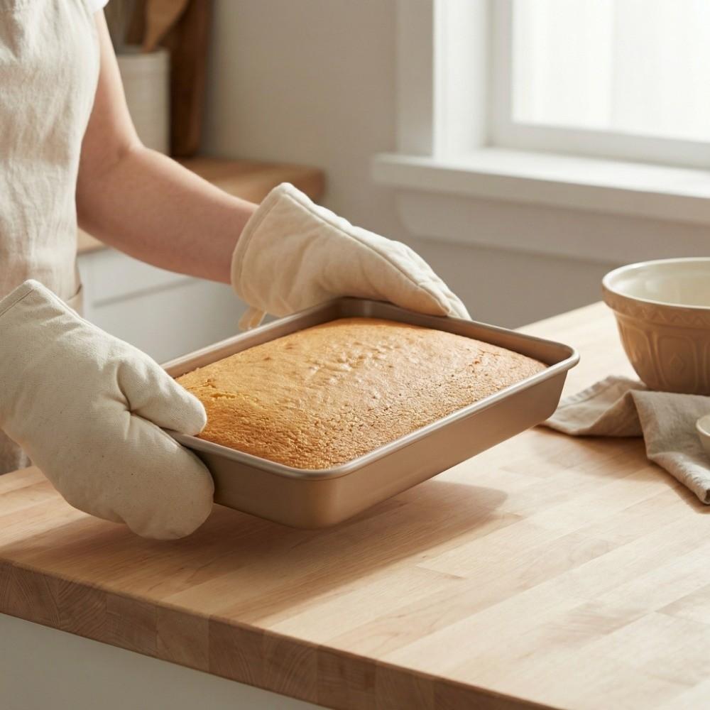 Thickened Carbon Steel Square Baking Pan Multisize Bakeware Tools Cake Mold Tray  Pizza Bread