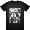 Men's Korn Blocks Slim Fit T-shirt X-Large Black