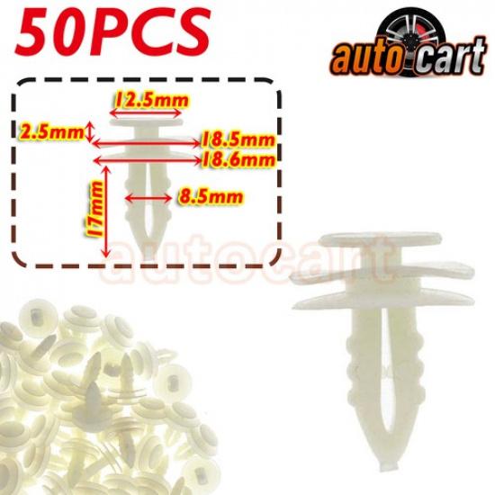 50PCS Door Trim Panel Clips For 1973-1986 Ford F100 F150 F250 F350 Bronco Truck