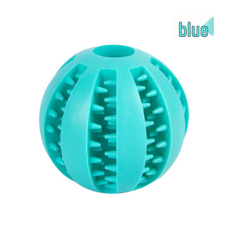 

Жевательная игрушка-лакомство для собак - Прочный мячик для чистки зубов для золотистых ретриверов и тедди As shown