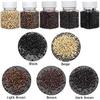 Microlink Beads Screw Micro Ring 4.5mm Lined Beads For Pre Bond Tip Feather Hair Extensions Weft 5000Pcs