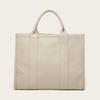 Borsa da donna in tela nuova semplice autunno e inverno, borsa tote alla moda portatile, borsa a spalla di grande capacità per pendolari, borsa per computer