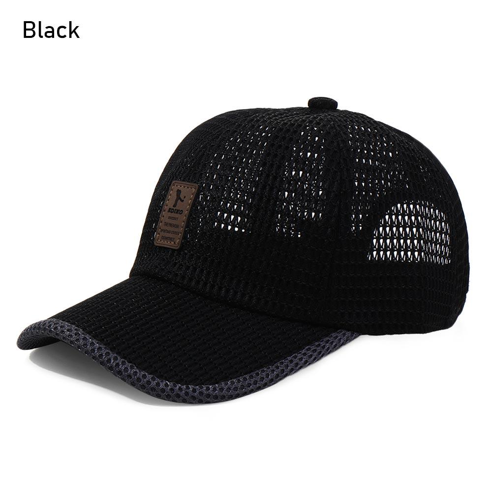 Men Women Quick-dry Sports Baseball Cap Snapback Sunhat Mesh Patchwork Outdoor Hiking Running Hip Hop Baseball Hats Casquette