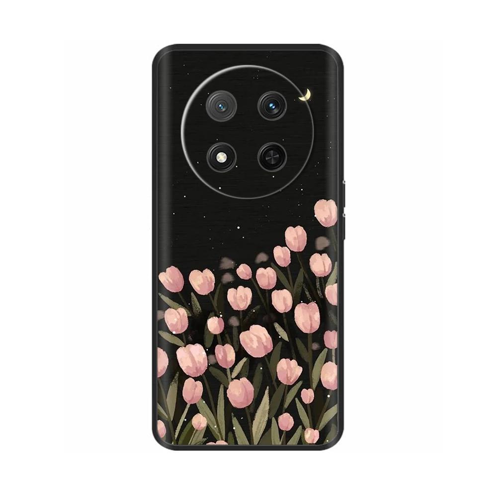 For Honor X9C Case Magic 7 Lite Cartoon Soft Liquid Silicone Phone Casing For Honor Magic7 Lite HonorX9C Protection Back Cover