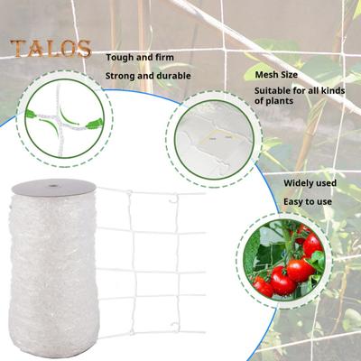 Rotolo di Rete per Piante Rampicanti per Piante da Giardino Bianco Rete per Pergola Supporto a Rete Esterno per Piante Rampicanti Fiori Ortaggi