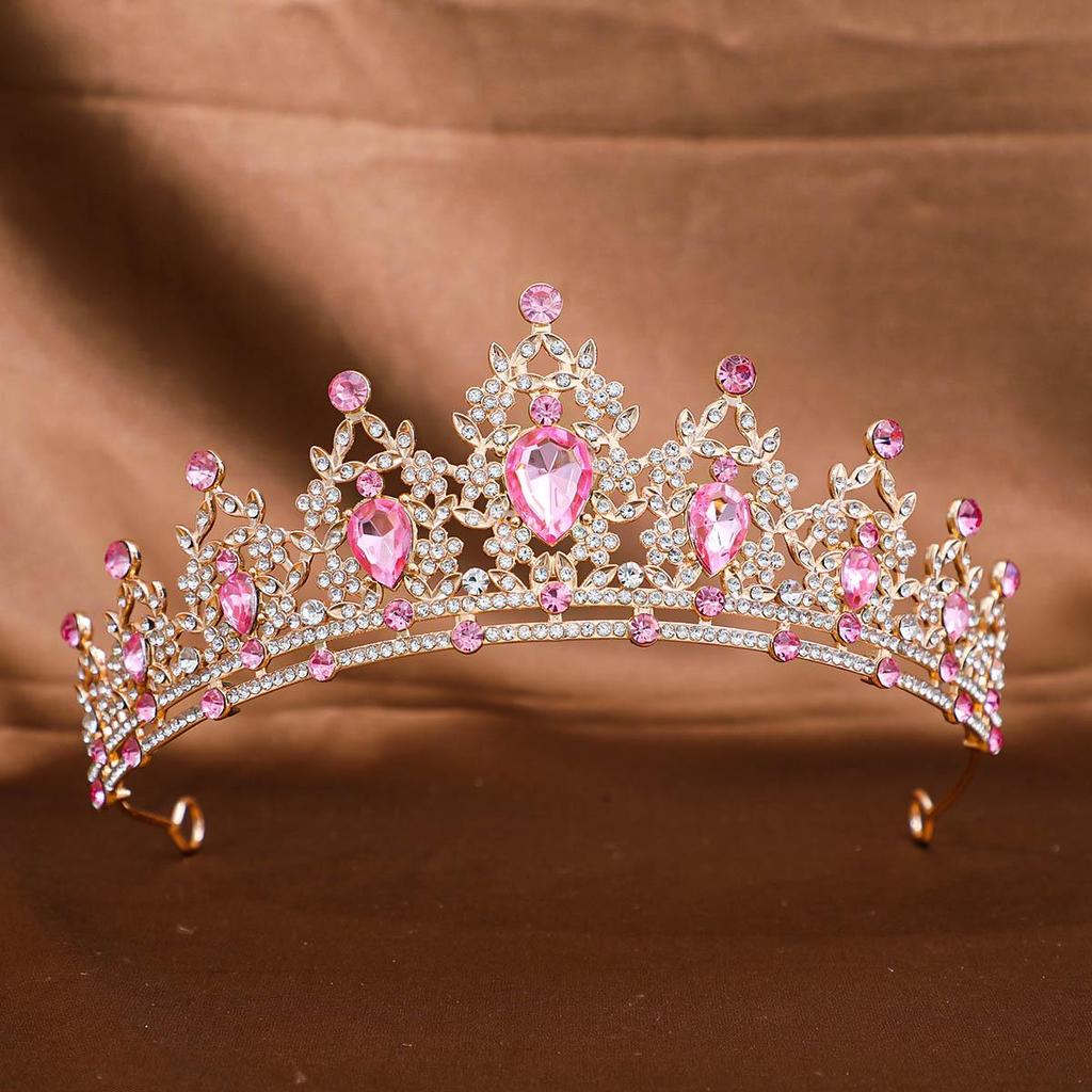 Bridal Crown Headpiece for Wedding, Birthday, Coming-of-Age Ceremony, Travel, Photography, and Dress Accessories