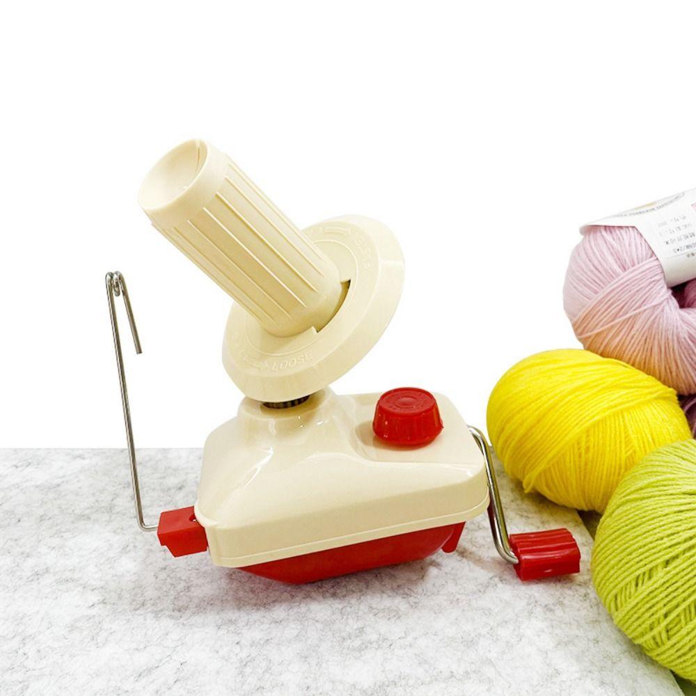 Manual Wool Ball Winder Plastic Yarn winding machine New Wool Winder Holder  Sewing Accessories