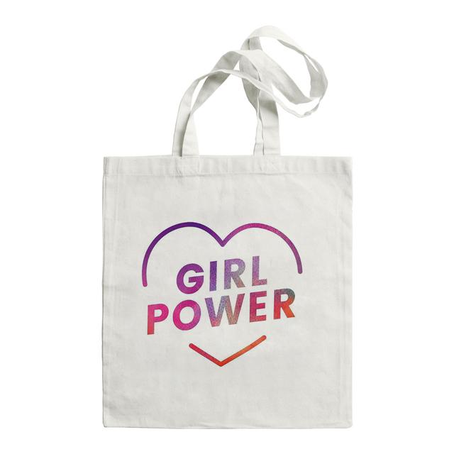 Torby płócienne z grubej bawełny Love Power Girl Printing Anime ramię dla kobiet Grace torba na zakupy o dużej pojemności składana torba na zakupy torebka