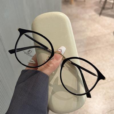 Round Shape Women Eyeglass Frames TR90 Material Blue Light Blocking Glasses for Women and Men Stylish Durable