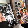 Bleach Anime Ichigo Kenpachi Plating Phone Case For Xiaomi Poco X5 X6 X7 X8 Pro Max F8 Ultra F7 M8 M7 M5S Redmi 15C 15 14C 13C 1