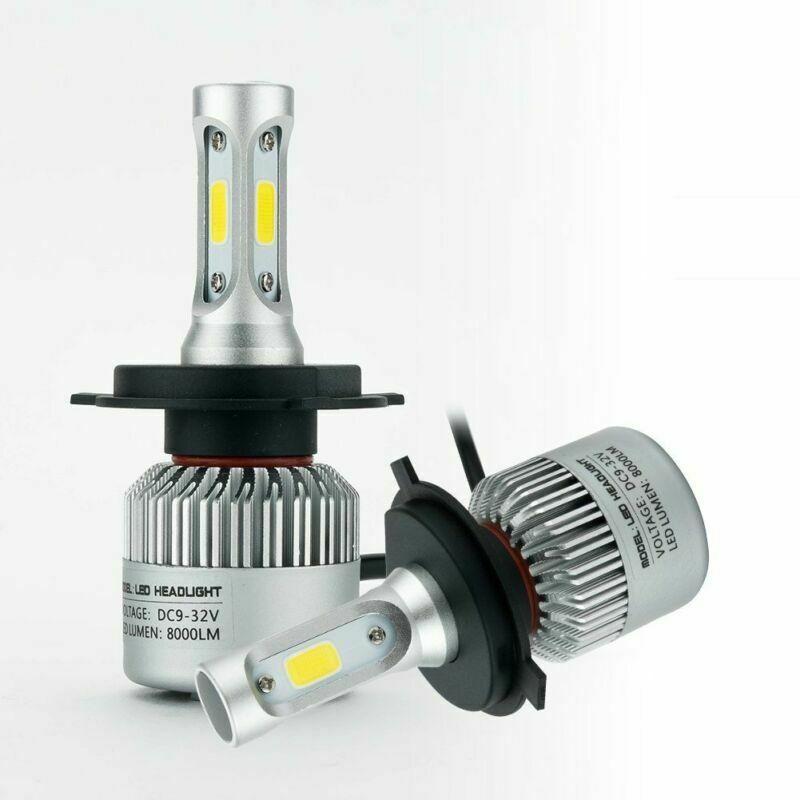 2Pcs 160W 6000K Car H4 LED HB2 Hi/Lo Beam Driving Fog Light Headlight Waterproof