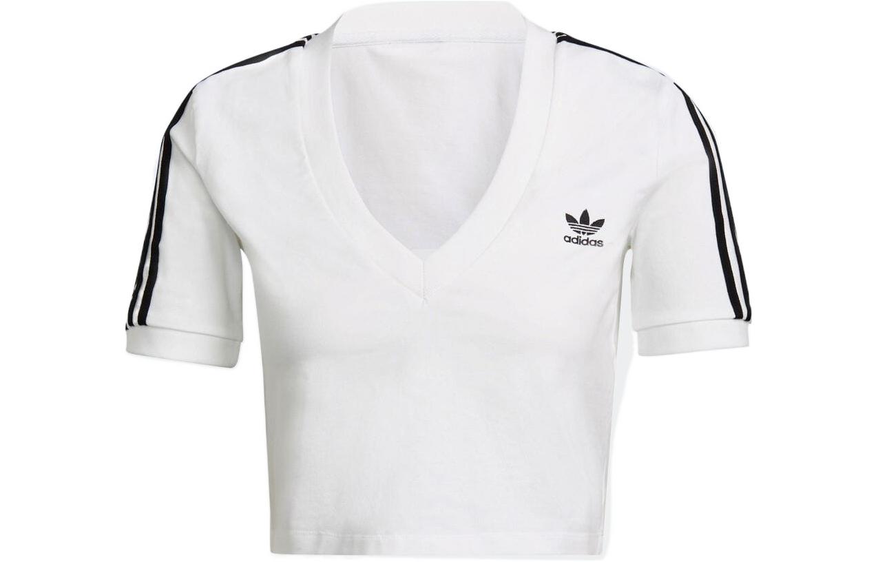 Adidas Originals Crop Top Women s White HC2036 38
