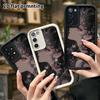Phone Case: 2D Flat Samsung Galaxy A34 A35 M05 M06 S20 S22 S21 FE Plus 5G Protective Case, Curly Long Hair, Perfect Christmas and Halloween Holiday Gi