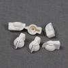8Pcs Guitar Potentiometer Knob Aluminum Foil Effect Speaker Knob 180 Degree Volume Adjustment Guitar Knob Circular Hole 6Mm