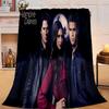 1PC Vampire Movies Flannel Blanket Gift, Suitable for Both Men And Women, Soft Ideal for Beds And Sofa, Birthday Or Christmas Gift