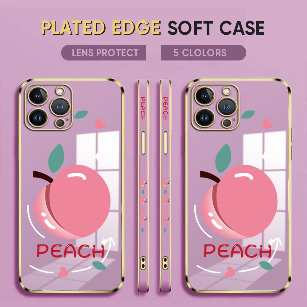 

Чехол для телефона с милым мультяшным маленьким монстриком для iPhone 11 13 15 Samsung Galaxy A52 Xiaomi Redmi 12C Note 10 Pro Oneplus, мягкий чехол для смартфона iPhone 15 Pro фиолетовый