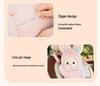 Cartoon Plush Car Tissue Holder - Cute Hanging Pull-out Tissue Box