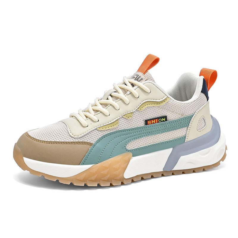 Scarpe da Ginnastica da Uomo con Lacci Scarpe Vulcanizzate da Uomo Traspiranti Scarpe Resistenti all'Usura da Uomo Rete Scarpe da Corsa da Esterno Tenis