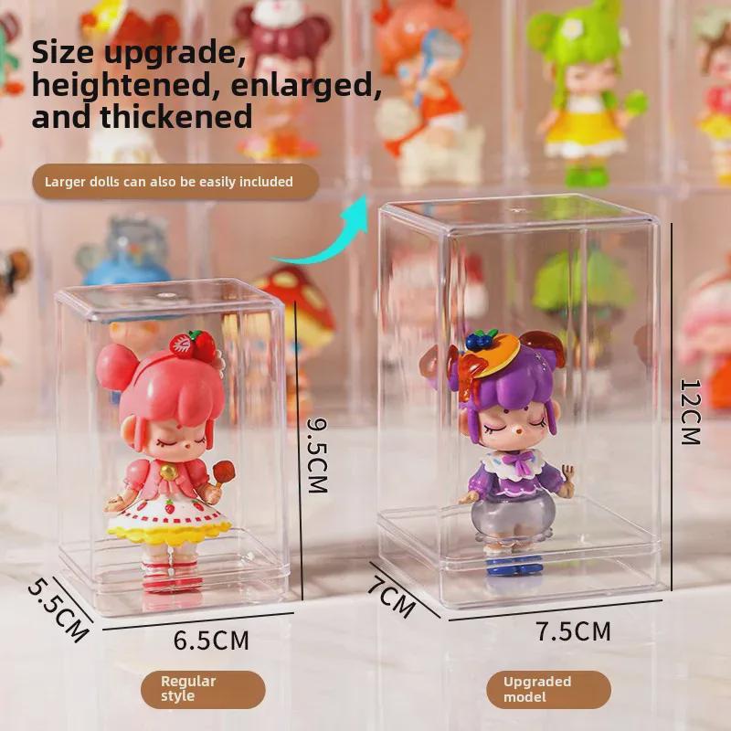 Pop Mart Transparent Acrylic Dustproof Display Box for Figures