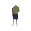 Nike SB Oversized Skateboarding Comfortable Casual Soft Long Sleeve Hoodie Kids hoodies Olive-Green White FV0408-222